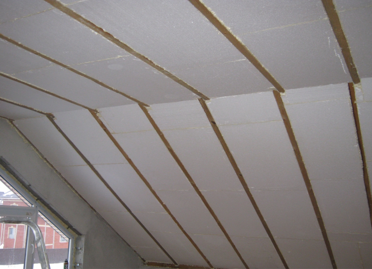 теплоизоляционные материалы для потолка