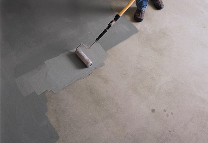 краска для бетонного пола в гараже